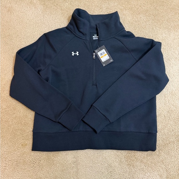 Under Armour Tops - Under Armour black Quarter-Zip sweatshirt